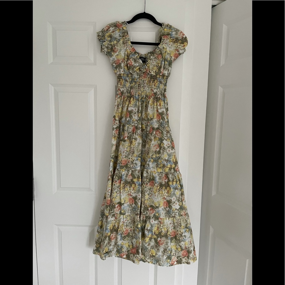 Danielle Bernstein Floral dress